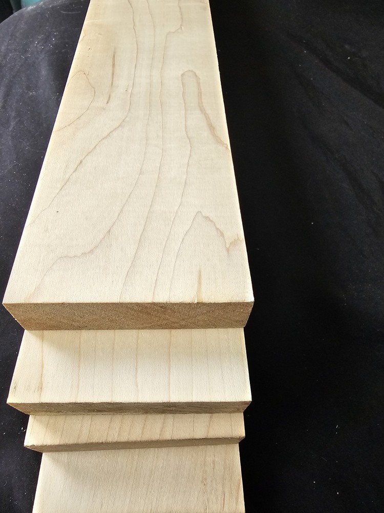 7/8 x 3" x 16" Hard Maple (9 pack)