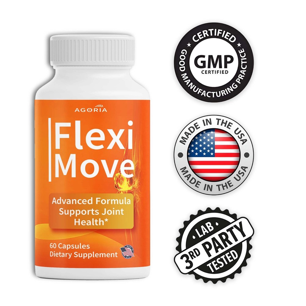 (6 Pack) Flexi Move Joint Support Advanced Formula Supplement FlexiMove Capsules