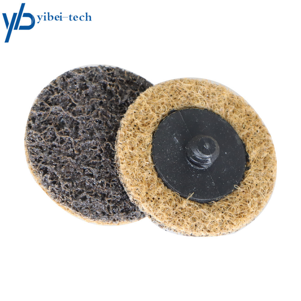 50Pcs 2" Coarse Surface Conditioning Discs Roll Lock Die Grinder Sanding Pads