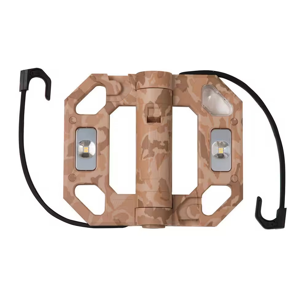 200-Lumen Mini Compact Folding LED Work Light - Desert Sand