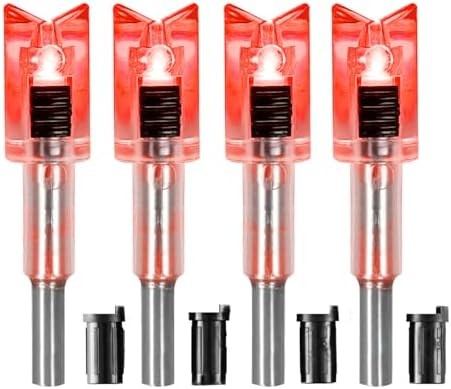 DEEPOWER Crossbow LED Nock 4-Pack Universal