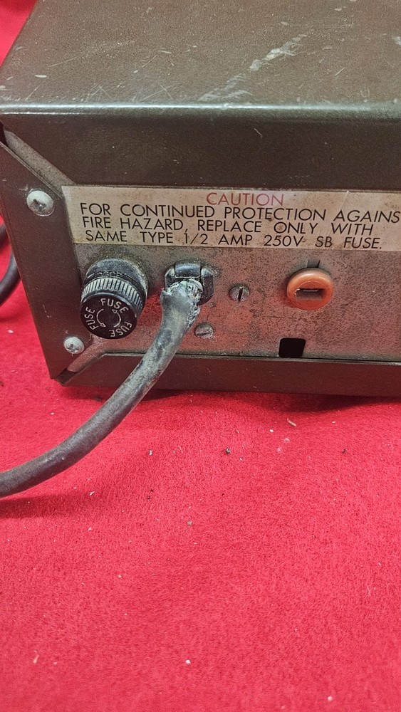 Johnson Messenger 250 23 Channel Base Station CB & Pace Mic. Untested, Powers On