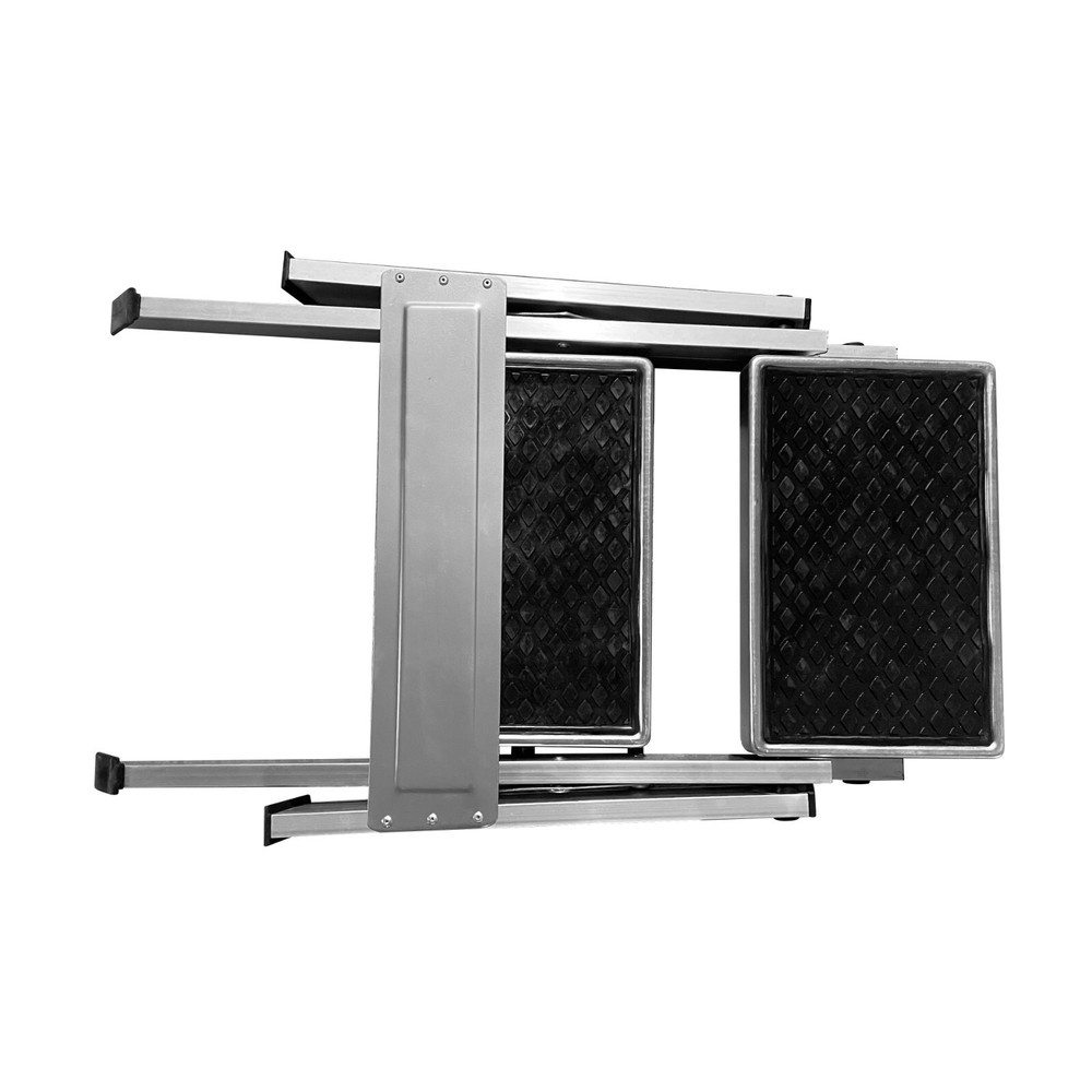 Caravan RV Lightweight Compact Aluminium Folding Step Ladder 47cm Top Step