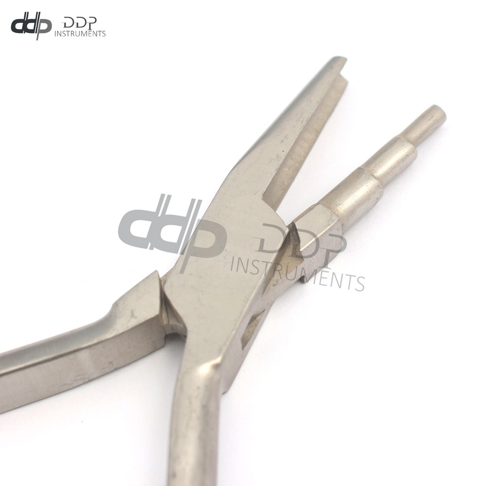 Wire Looping Pliers Concave and Round 3-Step Nose Tools