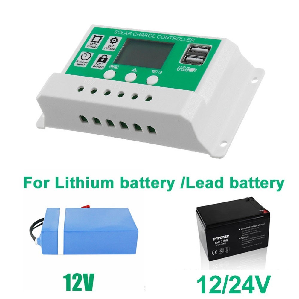 Automatic Charge Controller LCD Display Controller Home Energy Management