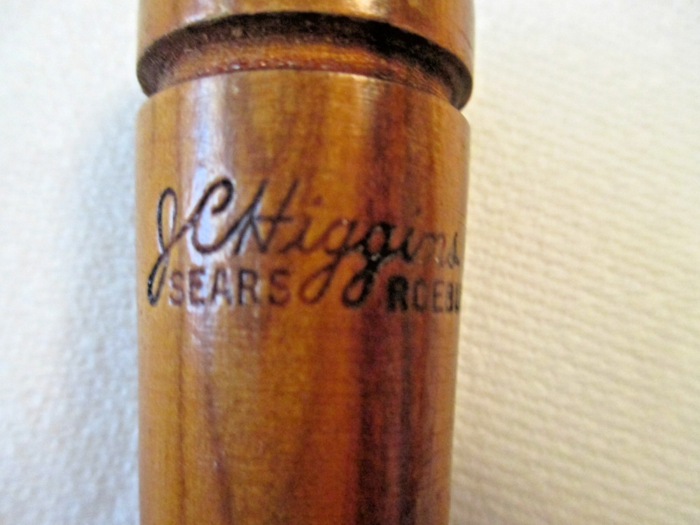 VINTAGE J. C. HIGGINS CROW CALL.