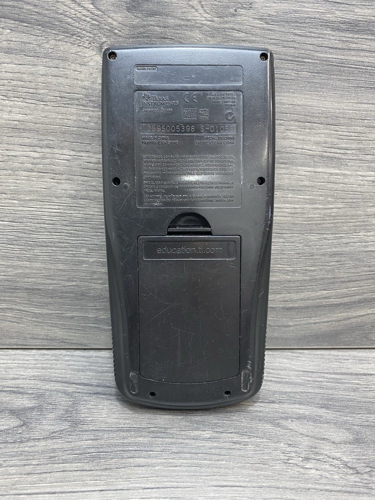 TI-83 Plus Texas Instruments Black Graphing Calculator Tested