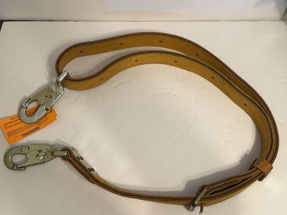 Bashlin 78C-2L 78" Leather Linemen Pole Strap