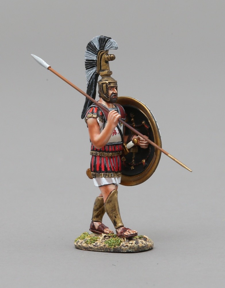THOMAS GUNN ANCIENT GREEKS & PERSIANS SPA034A MARCHING HOPLITE LAMBDA SHIELD