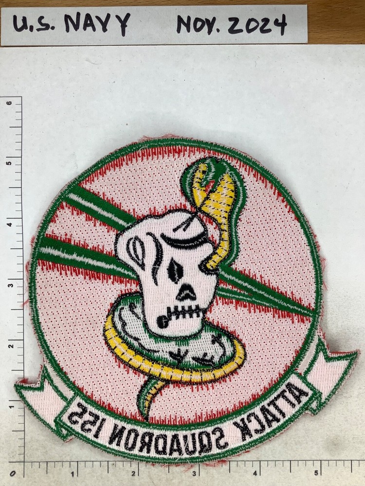 US NAVY ATTACK SQD 155 SQUADRON PATCH