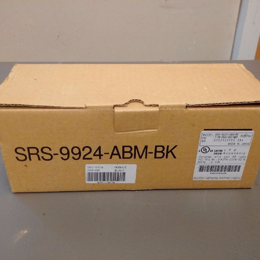 QTY Unused Fujitsu SRS9924-ABM-black