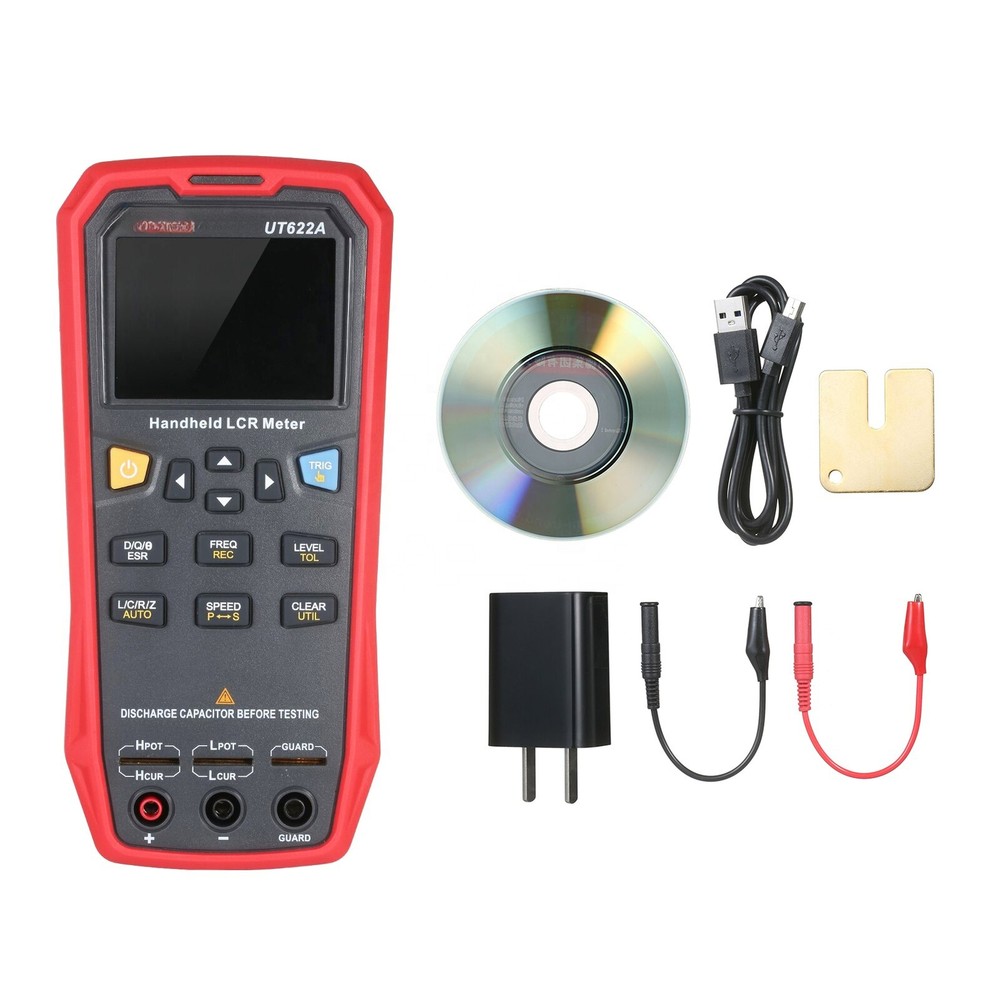 UT622A Handheld Digital LCR Meter Frequency Inductance Resistance Capacitance