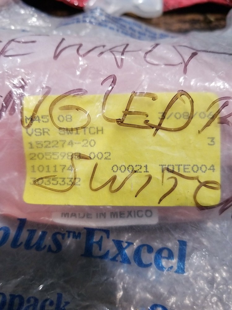 DEWALT ANGLE DRILL SWITCH PART # 152274-20