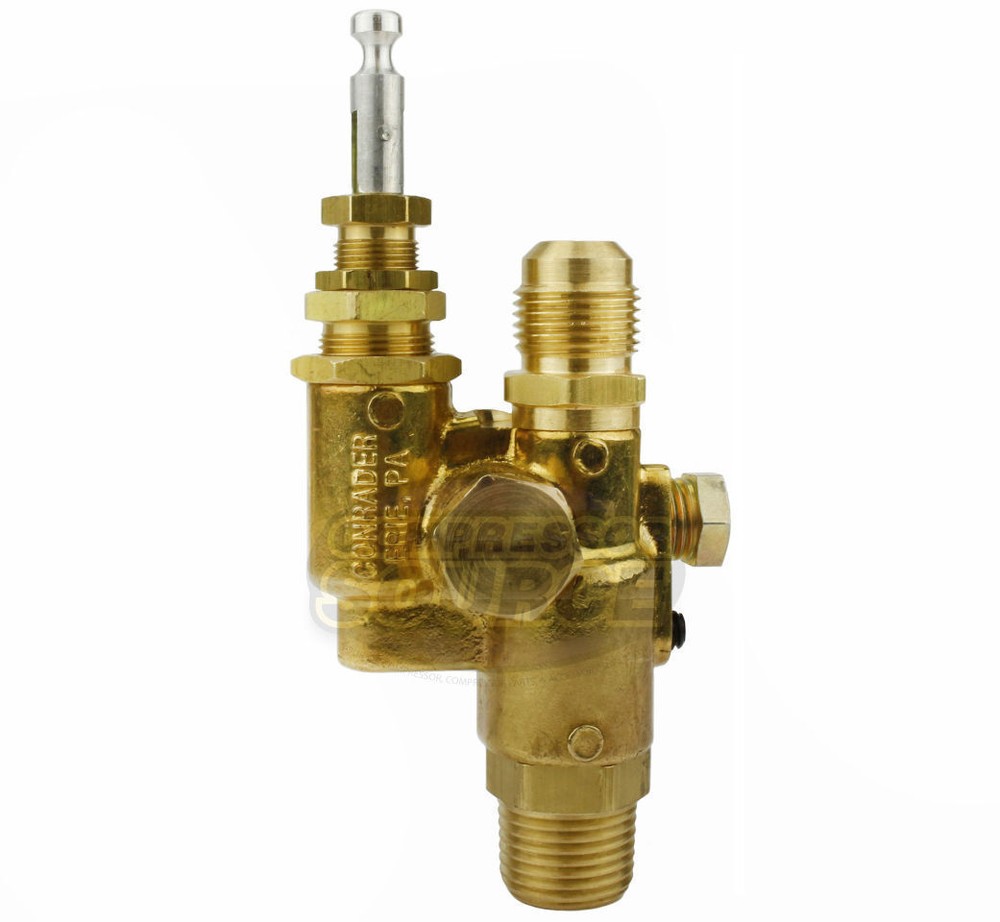 Air Compressor Pilot Unloader Check Valve Combo 95-125 PSI