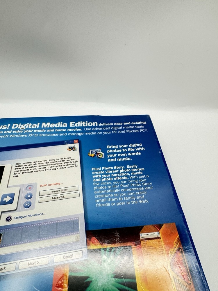 Microsoft Plus! Digital Media Edition_Genuine Product