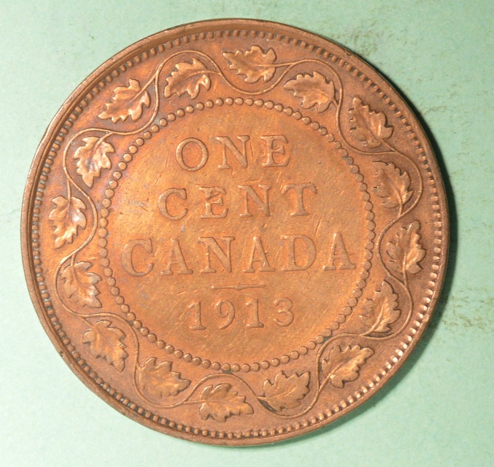 1913 - Canada Large Cent  - INV# X-72