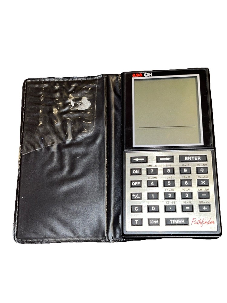 Air Classics ASA CX-1a Pathfinder Flight Computer & Calculator Powers On & Calcs