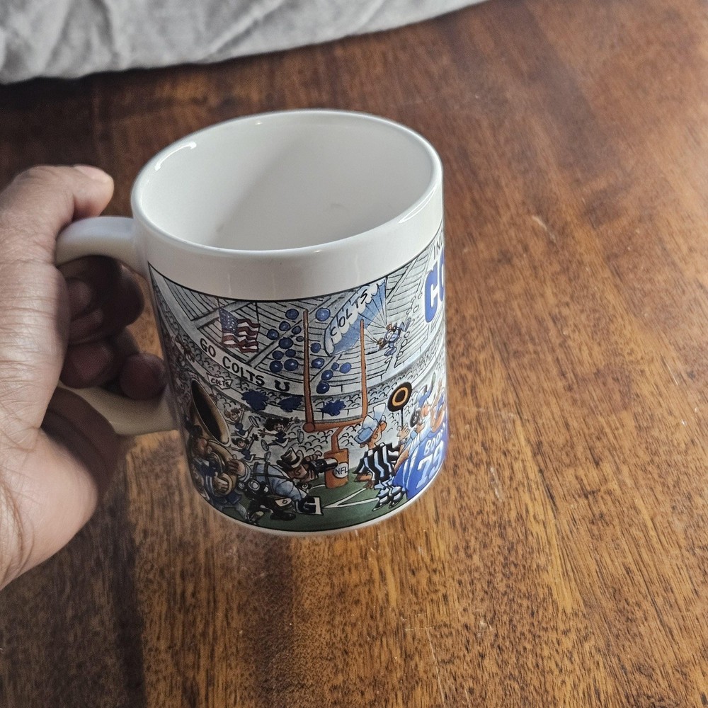 Indianapolis Colts ceramic mug Custom Edge inc.