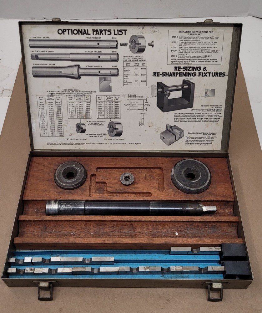 APT Multi-Tool Set – 1” Shank E Series