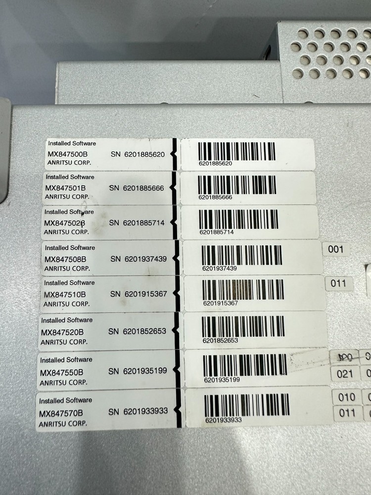 Anritsu MD8475B Signalling Tester (Base Station Simulator)