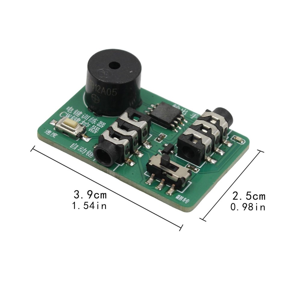 Automatic Key Controller CW Practice Oscillator Portable Compact Versatile CW