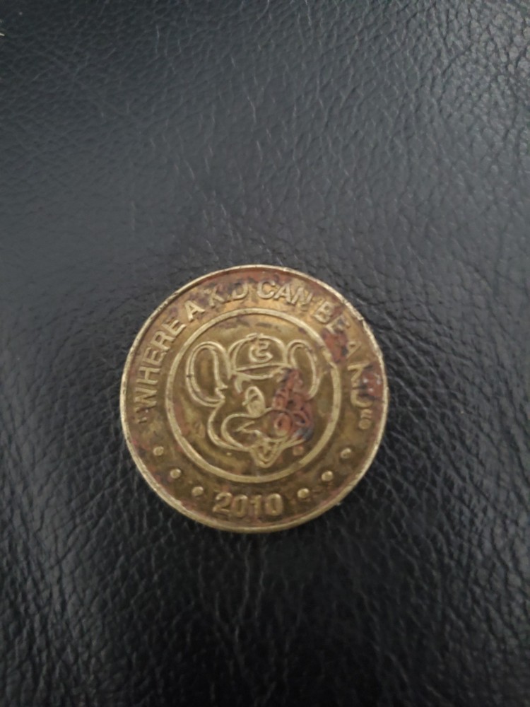 Chunky Cheese 2010 Token