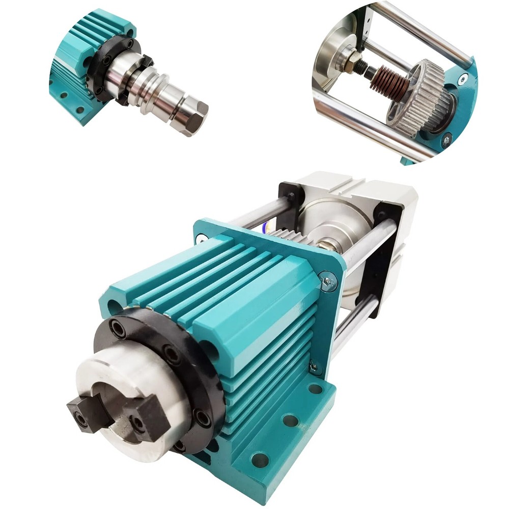 Unpowered Spindle Cylinder Pneumatic Semi-automatic Tool Change Spindle BT30