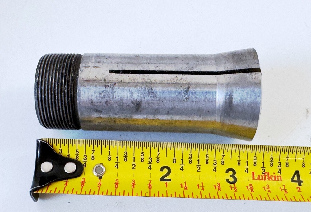 11/32" HARDINGE 5C Round Collet External & Internal Threads .34375" USA