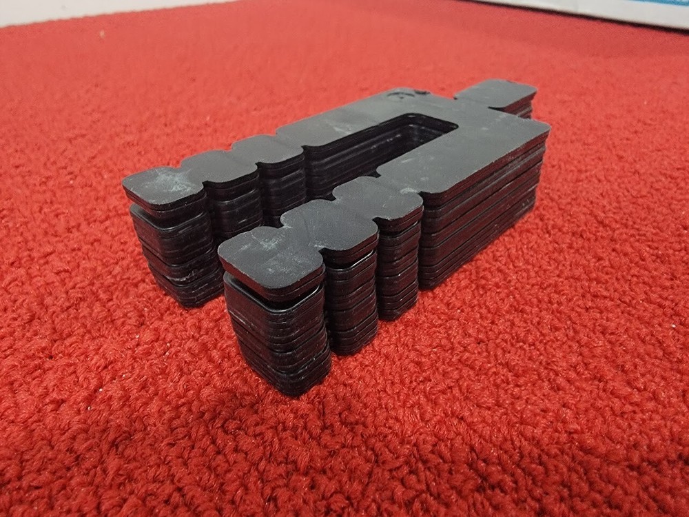 Over 1500 - 2 Boxes NEW Glazelock Stackable Shims 4-5/8" #GLZ17