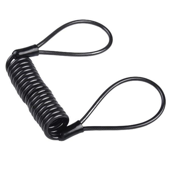 Cable Disc Lock Reminder 1pc Approx. 120cm Scooter Security Steel Coil