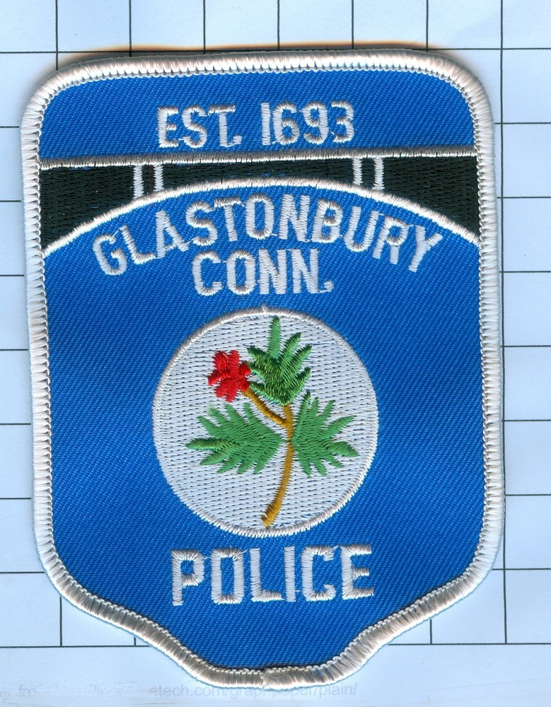 Police Patch - Connecticut - GLASTONBURY CONN. ...