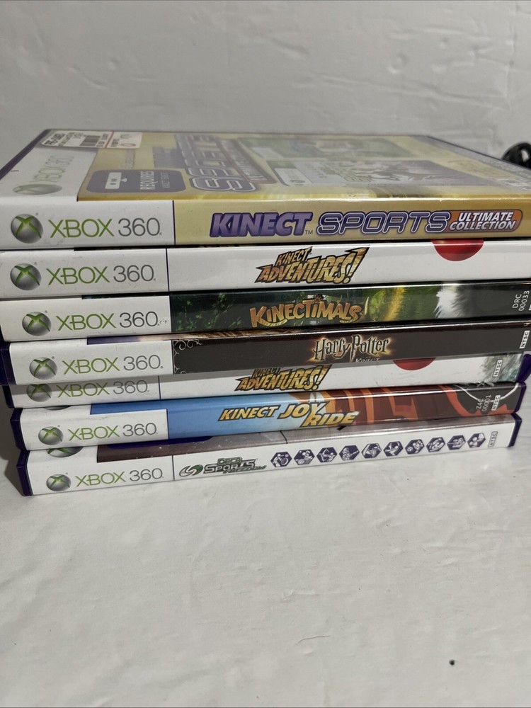 Microsoft Kinect Sensor for Xbox 360 W/ Games