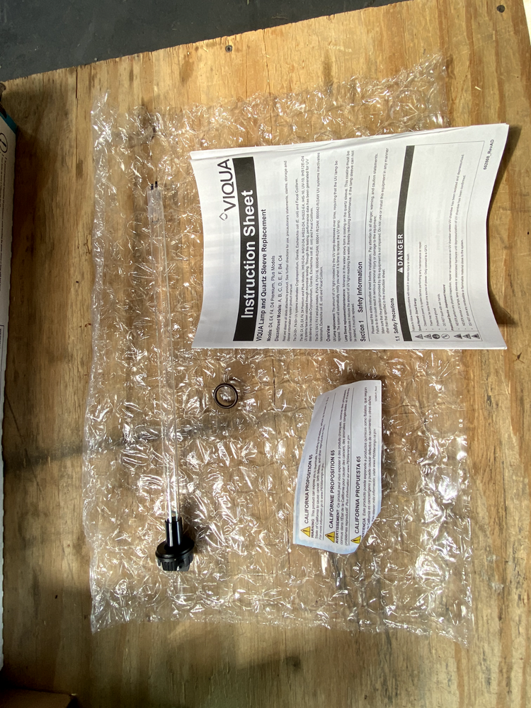 Viqua/UV Max 602805RL UV Lamp (Viqua D4 & D4+ Systems), Genuine, Open Box