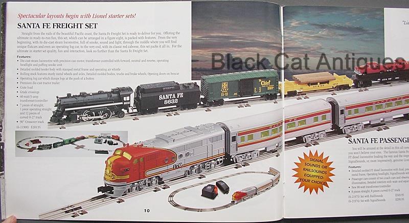Original 2000 Lionel Centennial Model Trains & Accessories Catalog & Order Forms