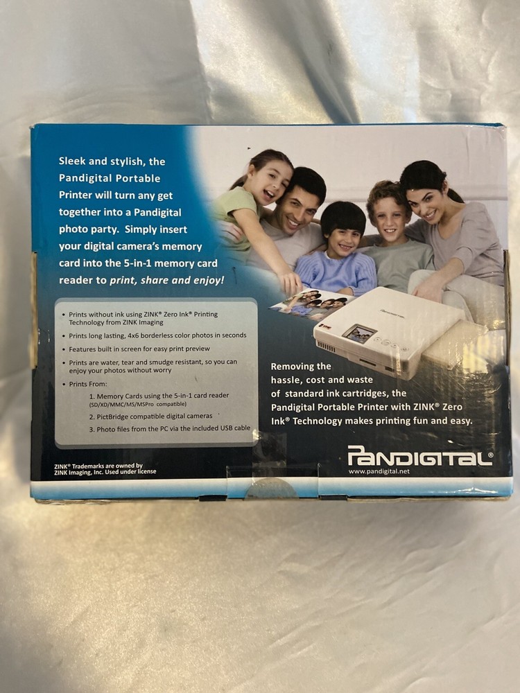 pandigital Portable digital printer New other