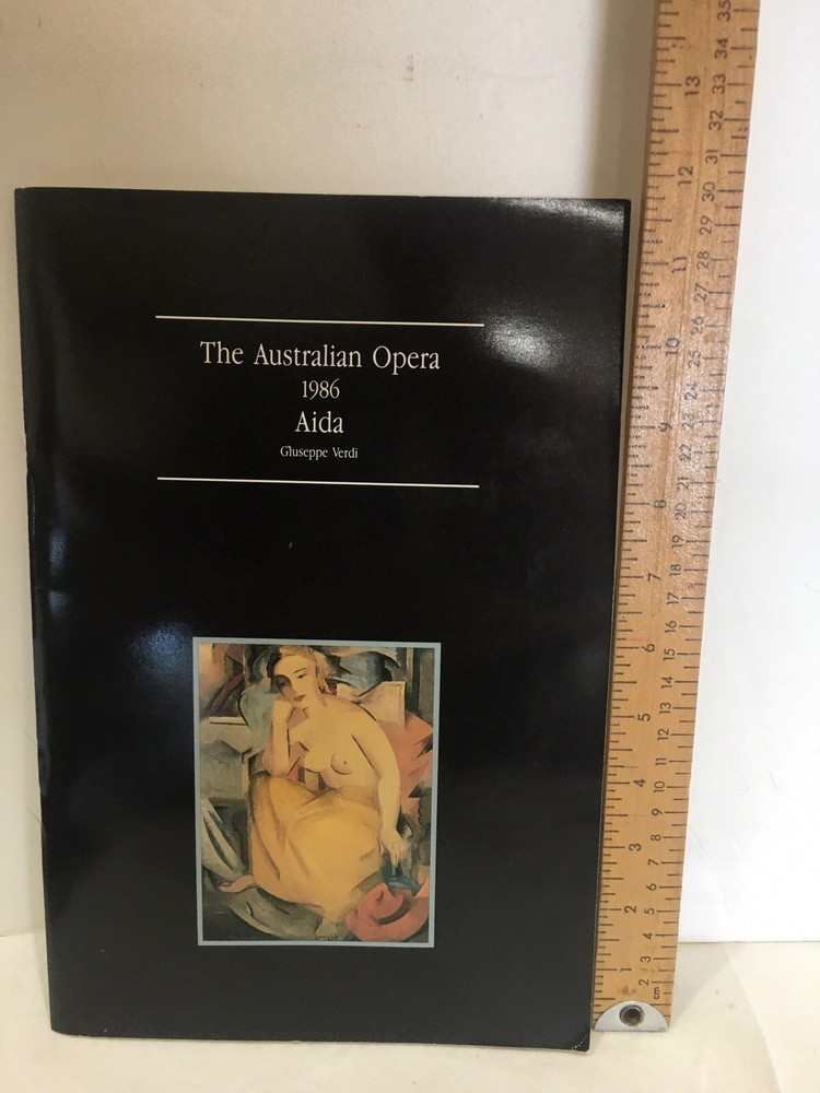 The Australian Opera Aida 1986 Program