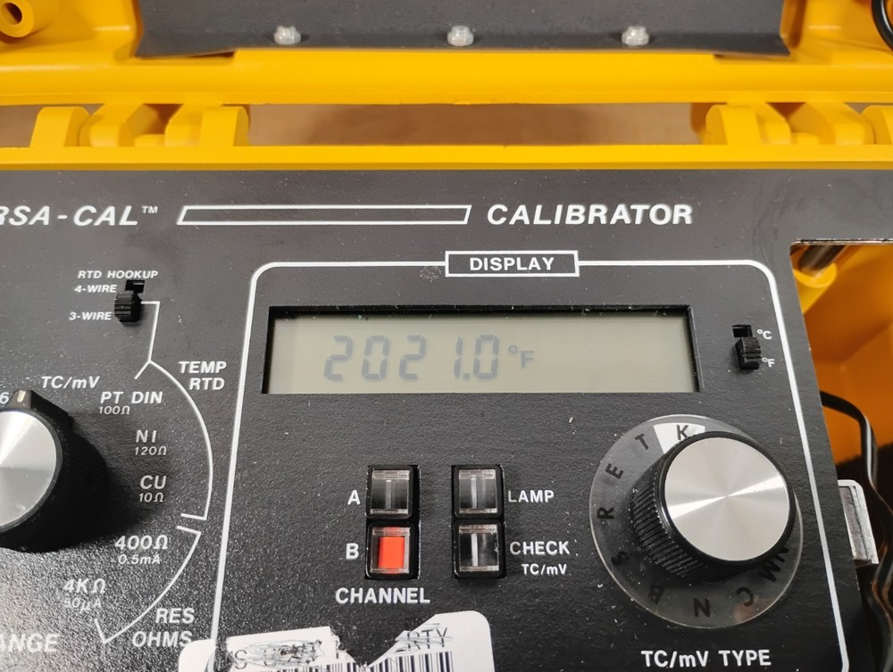 Biddle Versa-Cal Calibrator 720390- UNTESTED SURPLUS / POWERS ON