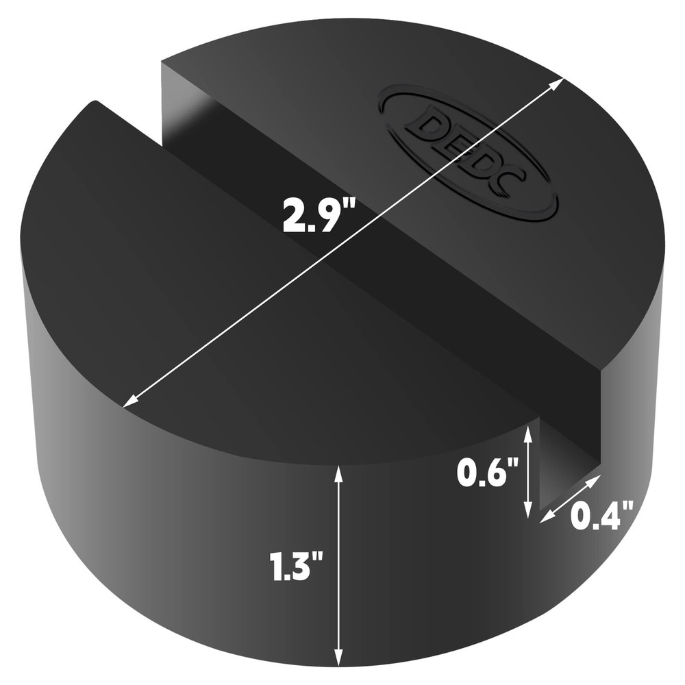 Universal Jack Stand Pad Adapter Pinch Weld Side Frame Rail Protector 2 Pack