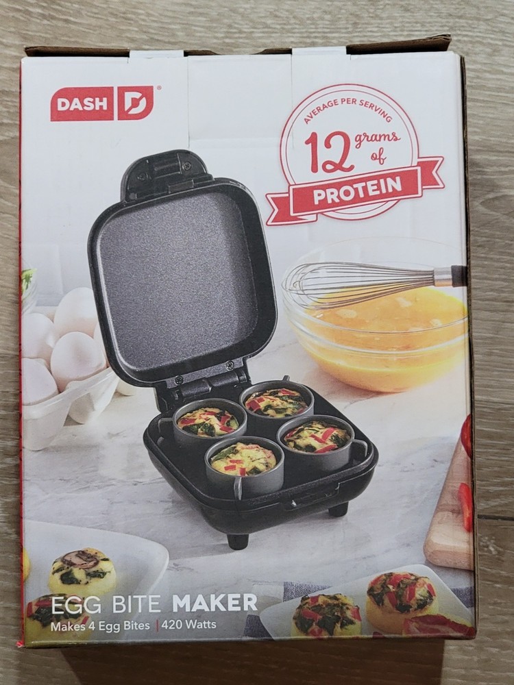 Dash Egg Bite Maker Countertop Egg Cooker New