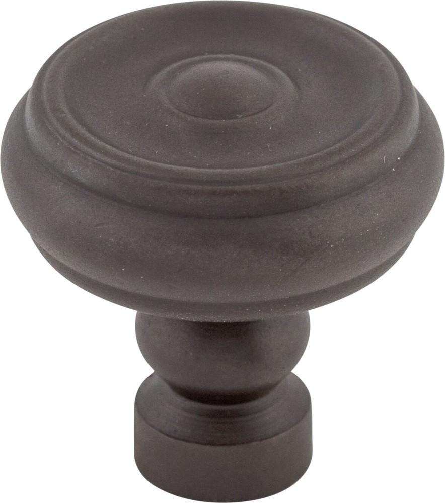 Top Knobs TK882SAB Brixton Button Knob 1 1/4" Sable