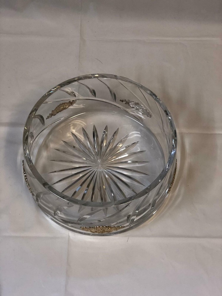 925 Sterling Silver Glass Bowl