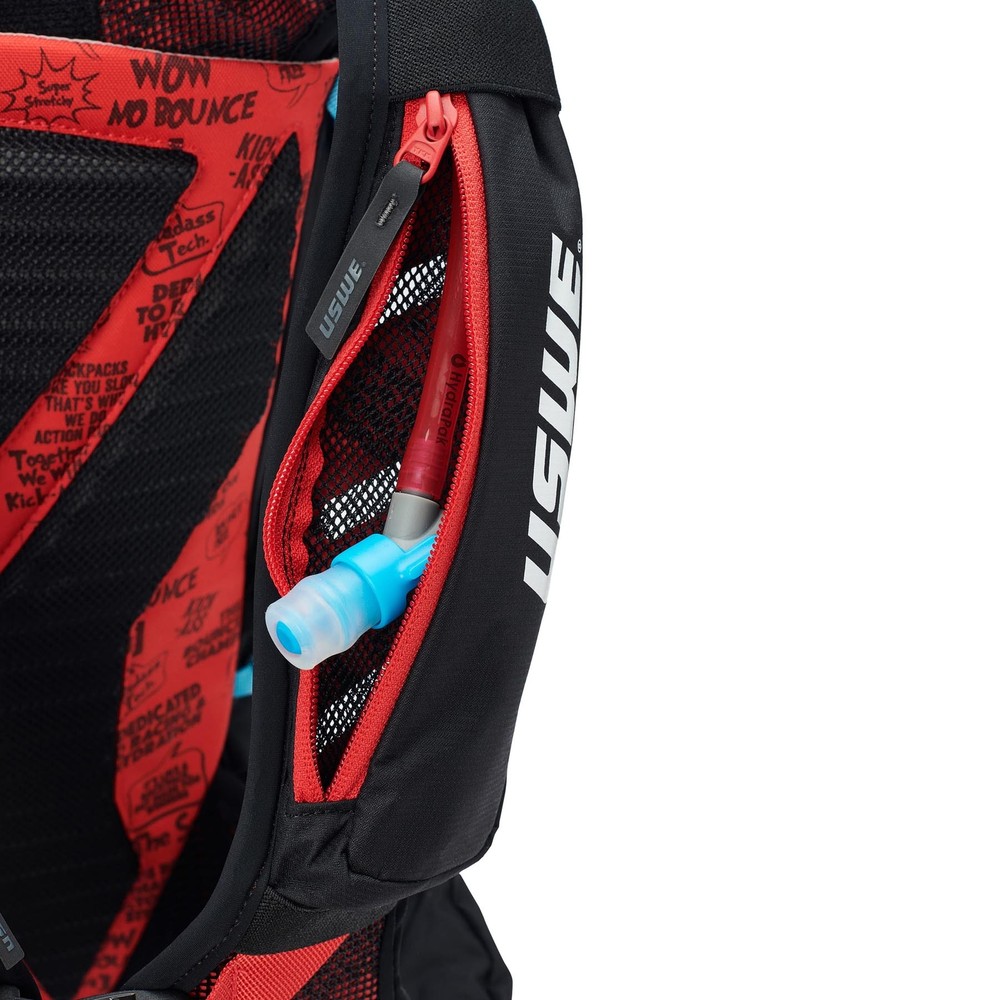 USWE Pow 25L Winter Protector Backpack Skiing Snowboard Hydration Comp. - White​