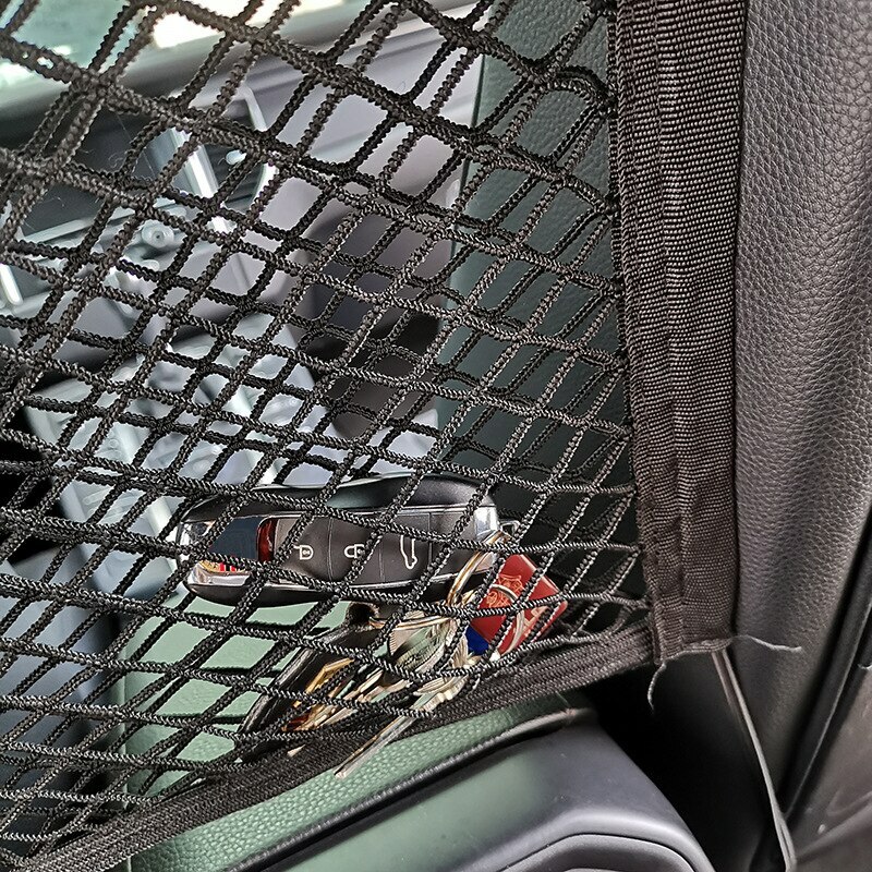 Universal Car Mesh Bag Seat Side Storage Pocket Trunk Cargo Net Auto Accessories