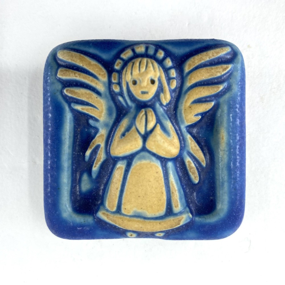 Angel 2x2" Ceramic Art Tile by Gretchen Kramp