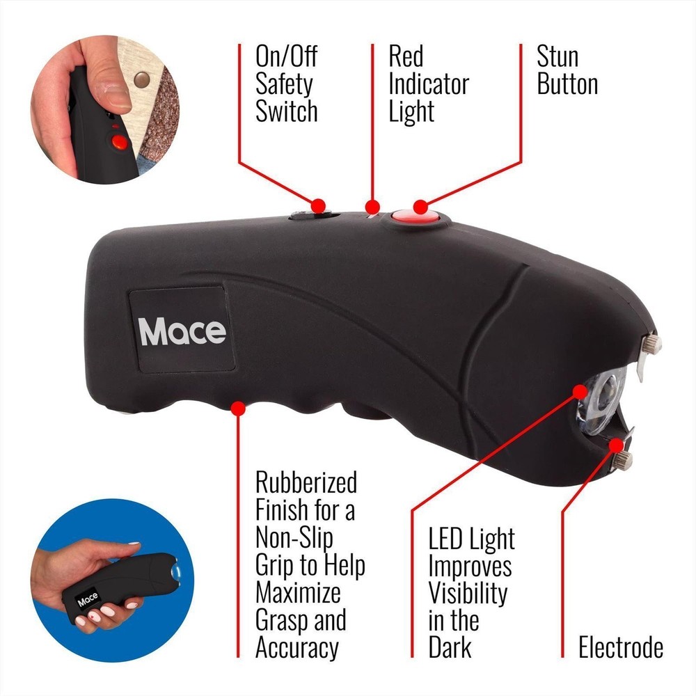 Ergo Stun Device with Bright LED