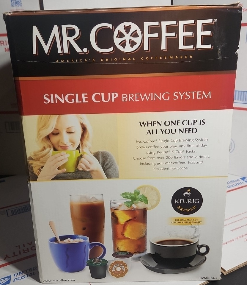Mr. Coffee Single Cup Brewing System Bvmc-KG5 tested working