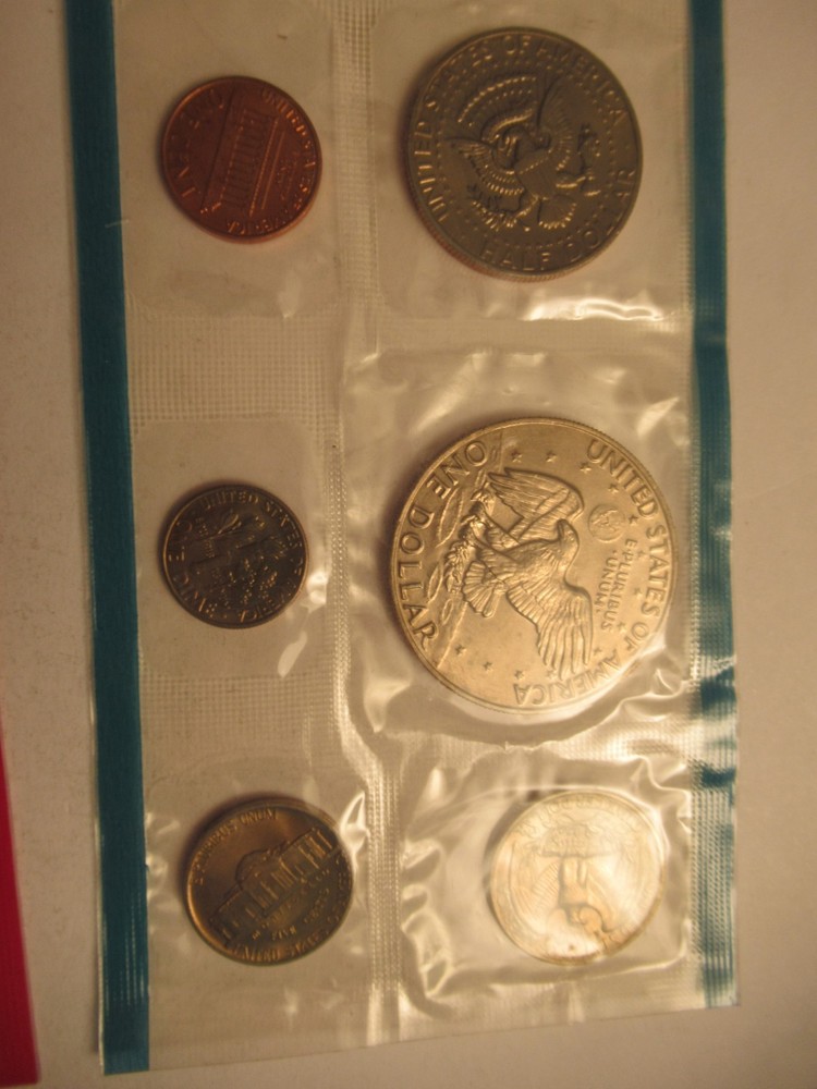 1977 US Mint Uncirculated Set, US Mint Packaging