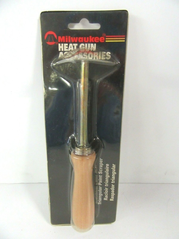 (2 Pack) New Milwaukee Triangle Multi-Purpose 2" Paint Scraper Works on Windows