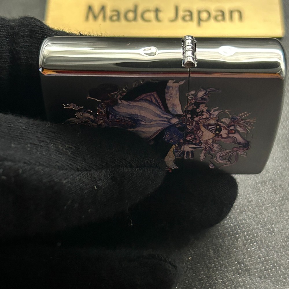 Zippo Yoshitaka Amano Final Fantasy Mage Double-sided processing Silver