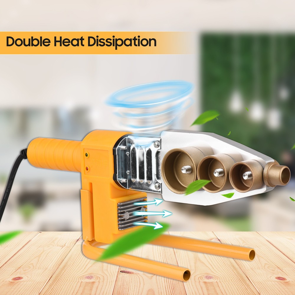 1-Plastic Pipe Welding Machine Socket Welder With Double Heat Dissipation